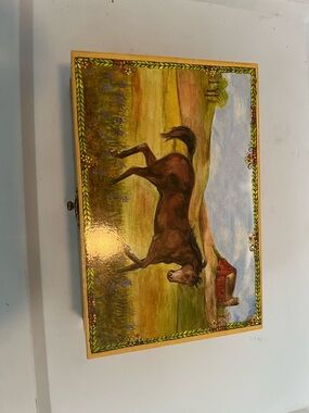 2006 Enchantments Horse Musical Box